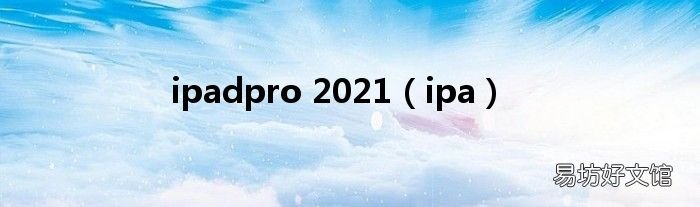 ipa ipadpro 2021