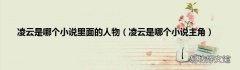 凌云是哪个小说主角 凌云是哪个小说里面的人物