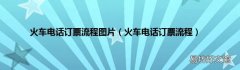 火车电话订票流程 火车电话订票流程图片