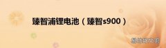 臻智s900 臻智浦锂电池