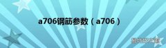 a706 a706钢筋参数