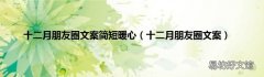 十二月朋友圈文案 十二月朋友圈文案简短暖心
