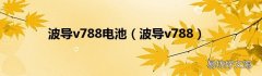波导v788 波导v788电池
