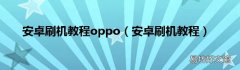 安卓刷机教程 安卓刷机教程oppo