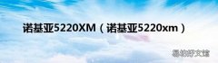 诺基亚5220xm 诺基亚5220XM