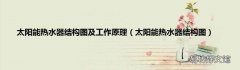 太阳能热水器结构图 太阳能热水器结构图及工作原理