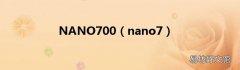 nano7 NANO700