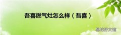 吾喜 吾喜燃气灶怎么样