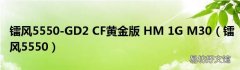 镭风5550 镭风5550-GD2 CF黄金版 HM 1G M30