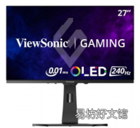 ViewSonic XG272 2K OLED游戏显示器带RGB照明
