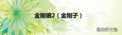 金刚子 金刚狼2