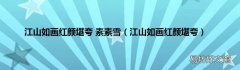 江山如画红颜堪夸 江山如画红颜堪夸 素素雪