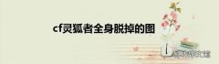 cf灵狐者全身脱掉的图