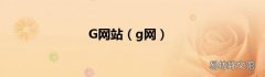 g网 G网站