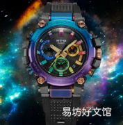 新款卡西欧GShock MTG腕表为您的手腕带来彩虹般的色彩