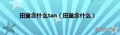 田童念什么 田童念什么tan
