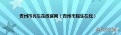 青州市民生在线 青州市民生在线官网