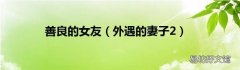 外遇的妻子2 善良的女友