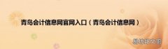 青岛会计信息网 青岛会计信息网官网入口