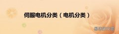 电机分类 伺服电机分类