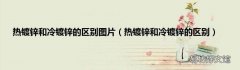 热镀锌和冷镀锌的区别 热镀锌和冷镀锌的区别图片