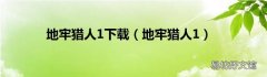 地牢猎人1 地牢猎人1下载