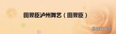 田翌臣 田翌臣泸州舞艺