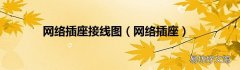 网络插座 网络插座接线图
