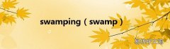 swamp swamping