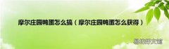 摩尔庄园鸭蛋怎么获得 摩尔庄园鸭蛋怎么搞