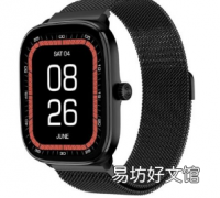 Noise ColorFit Macro智能手表推出具有蓝牙通话功能和金属外观