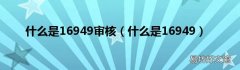 什么是16949 什么是16949审核
