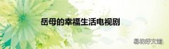 岳母的幸福生活电视剧
