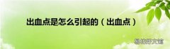 出血点 出血点是怎么引起的