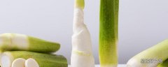 茭白的功效与作用及营养价值 茭白黑色斑点能吃吗