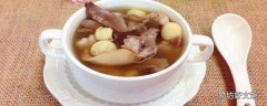 猪心莲子汤的功效与作用 猪心莲子汤的食用方式和注意事项