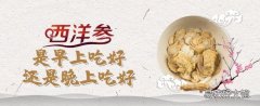 西洋参是早上吃好还是晚上吃好 西洋参吃了会上火吗