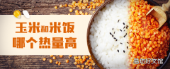 玉米和米饭哪个热量高 玉米能冷冻吗