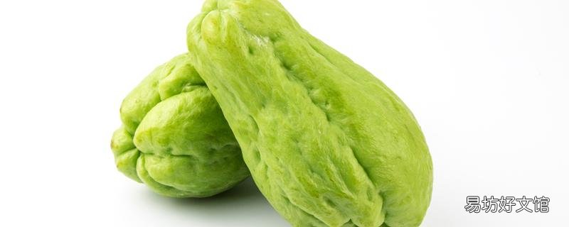 佛手瓜涼拌用焯水嗎 佛手瓜生吃有毒嗎