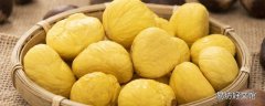 新鮮栗子怎么保存不會壞 栗子熱量高么