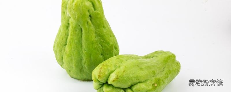 佛手瓜含糖量高嗎 血糖高可以吃佛手瓜嗎