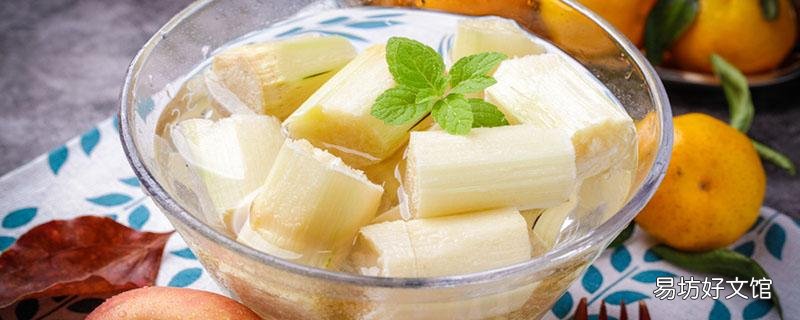 甘蔗和梨一起煮水的功效與作用 甘蔗和梨一起煮治病毒咳嗽嗎