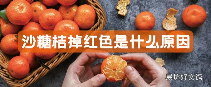 沙糖桔掉红色是什么原因 沙糖桔染色会中毒吗
