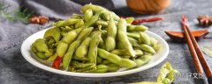 毛豆热量 减肥期间可以吃毛豆吗