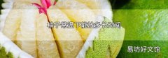 柚子常温下能放多长时间