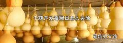 干葫芦发霉黑斑怎么去除