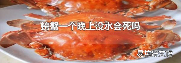 螃蟹一个晚上没水会死吗
