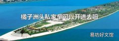 橘子洲头私家车可以开进去吗