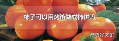 柿子可以用烤箱做成柿饼吗