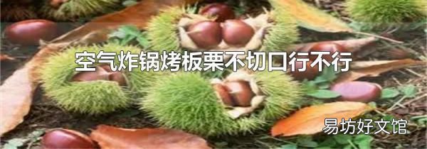 空气炸锅烤板栗不切口行不行
